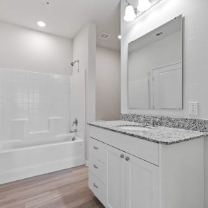 Model Unit Bathroom